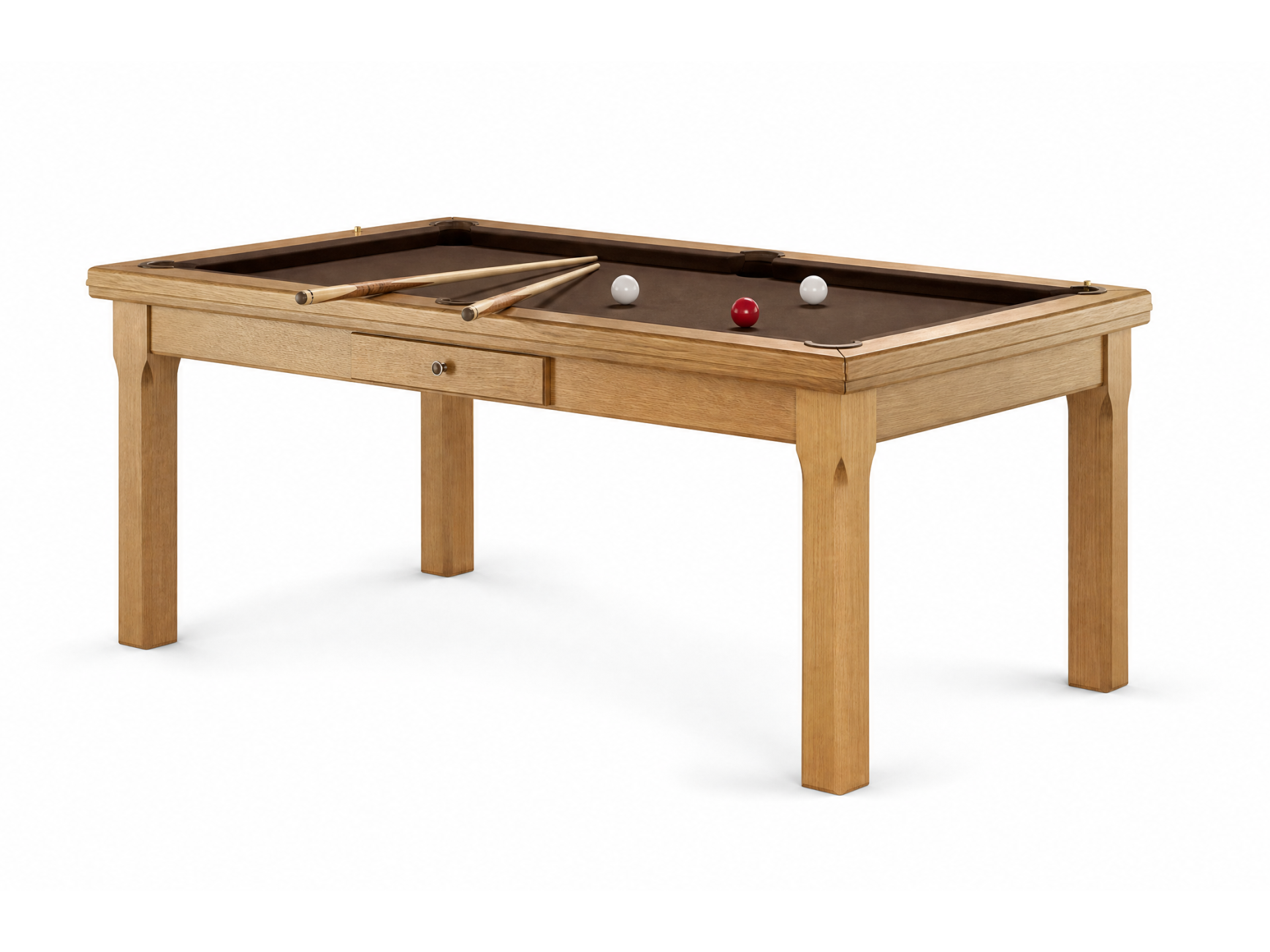 Billard américain, français et pool Cardiff convertible en table| Billards de France