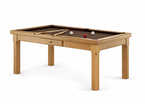 Billard américain, français et pool Cardiff convertible en table| Billards de France
