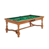 Table billard convertible américain, carambole, pool : Rome
