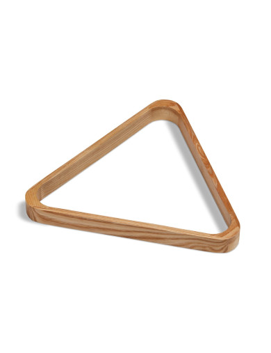Triangle pour billes en Ø 57 mm bois chêne us