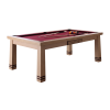 Billard table à manger : Pekin en chêne naturel