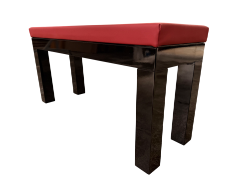 Banc de Billard Lafuge Laqué Dessus Simili Cuir | Billards de France