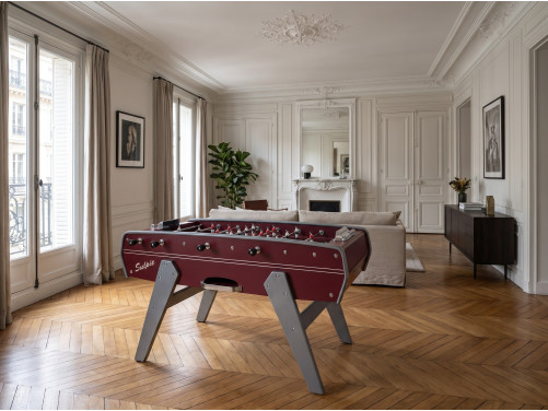Baby-foot Sulpie Evolution : Bordeaux & Gris | Billards de France