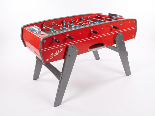 Baby-foot Sulpie Evolution laqué rouge vif | Billards de France
