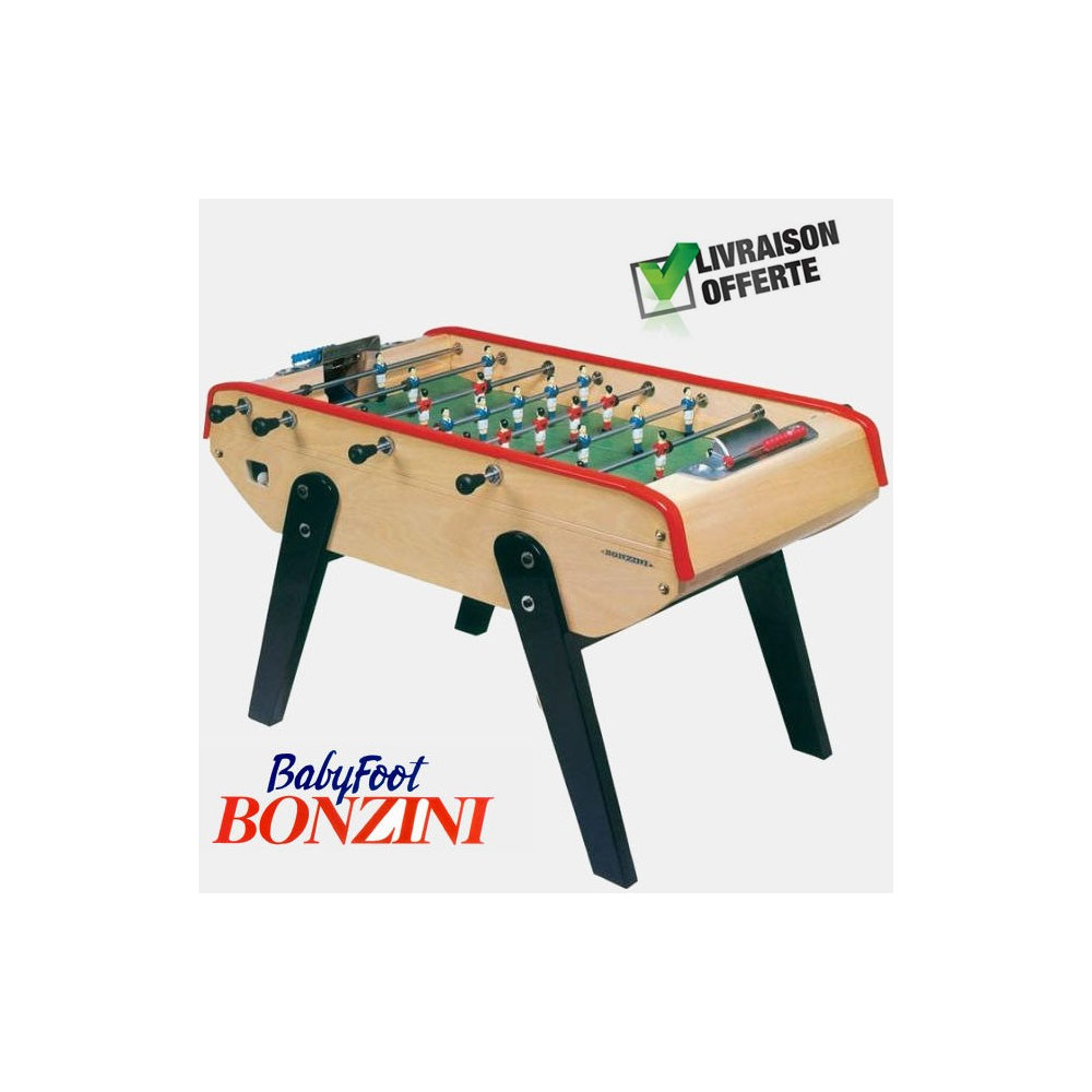 Baby-foot Bonzini B90 sans monnayeur Pas Cher ! Baby Foot Bonzini