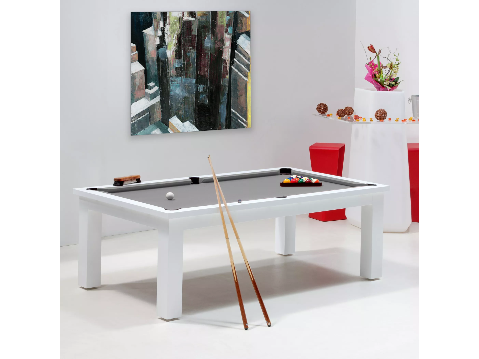 Billard gris, jeux de billard