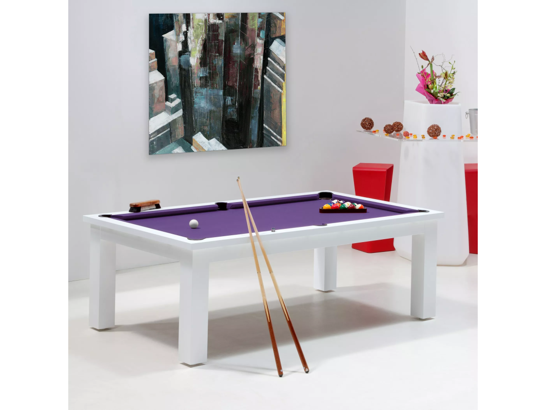Billard violet, billard americain