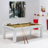 Billard - Billard de luxe couleur or gold