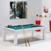 Billard - Tapis de billard couleur vert bleu