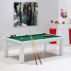 Billard transformable - Tapis de billard vert jaune