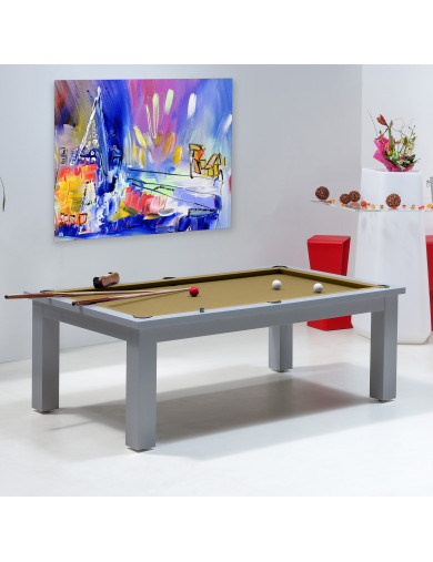 Billard de luxe, tapis de billard gold couleur or