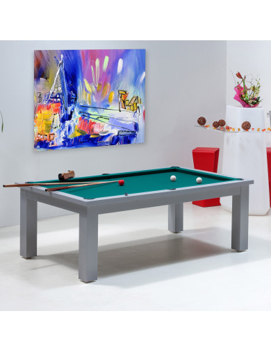 Billard vert bleu pour table billard convertible