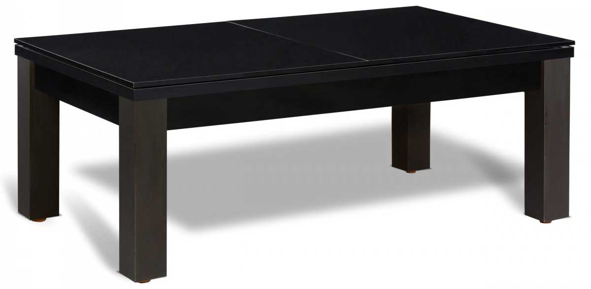 Table billard convertible 100% noire