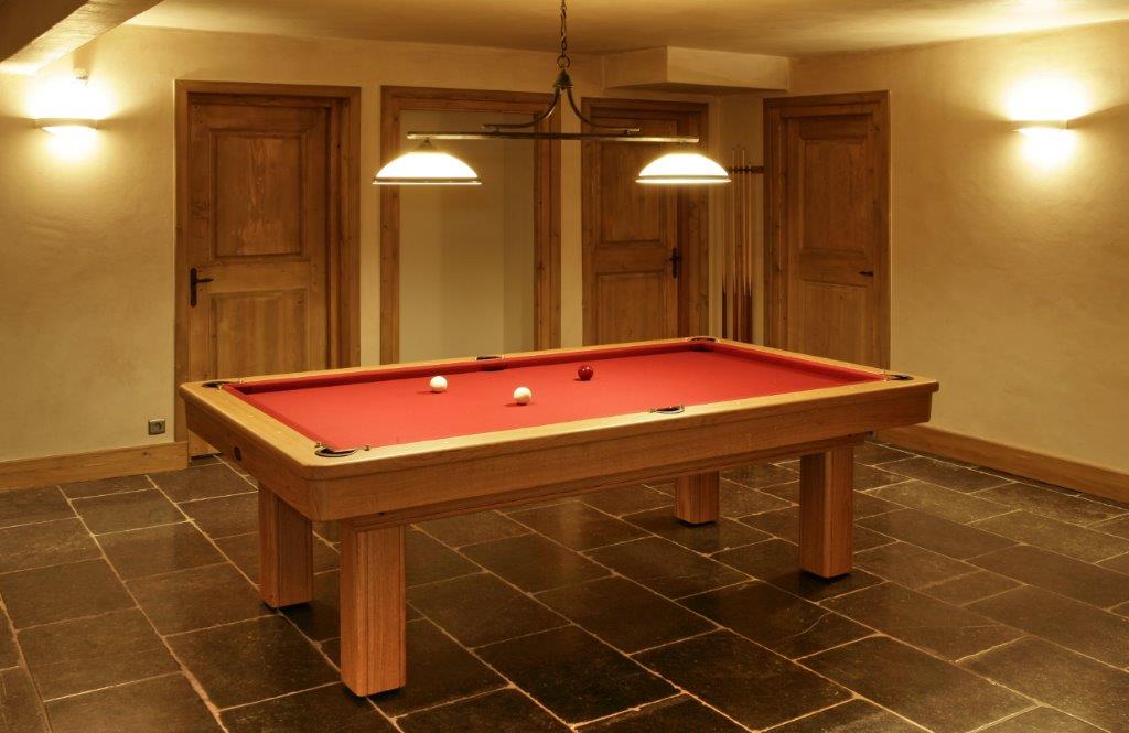 Billard 8ft : table de billard français carambole de compétition 