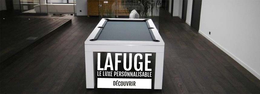 Table billard convertible : Lafuge haut de gamme