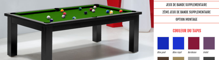 Billard personnalisable