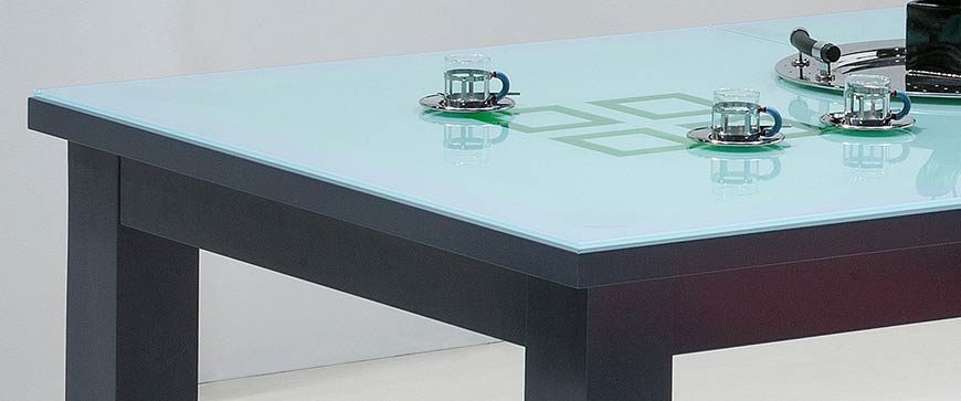 Table billard transformable en verre