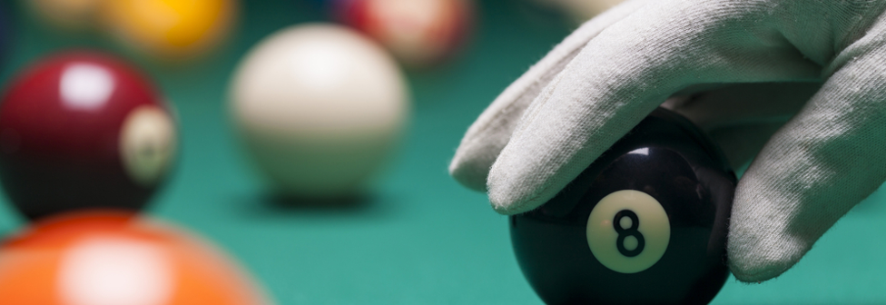 Boule noire numéro 8