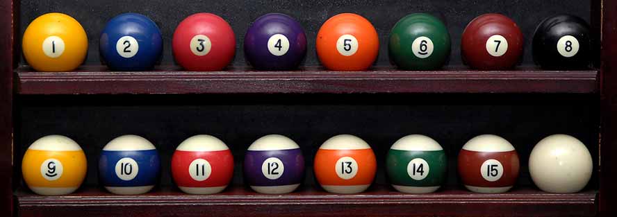 Boule de billard americain