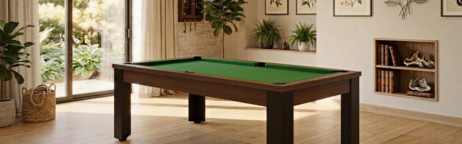Billard convertible ouvert
