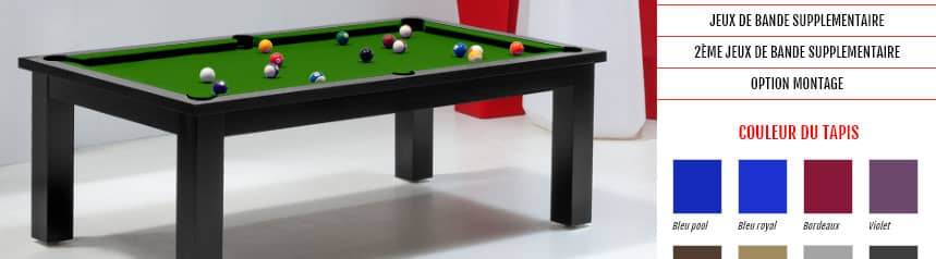 Billard sur mesure