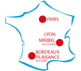 Achat billard : carte de france et points de vente