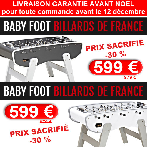 Promotion baby foot décembre 2023