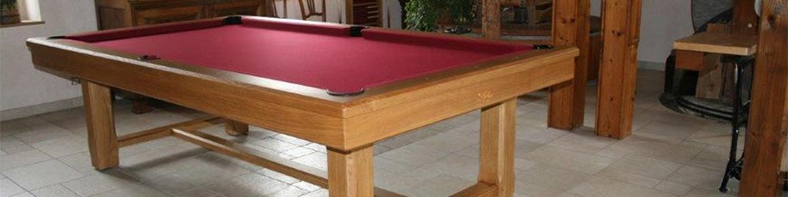 Billard en bois pour la table avec 2 queues, [63/3013] - Out of