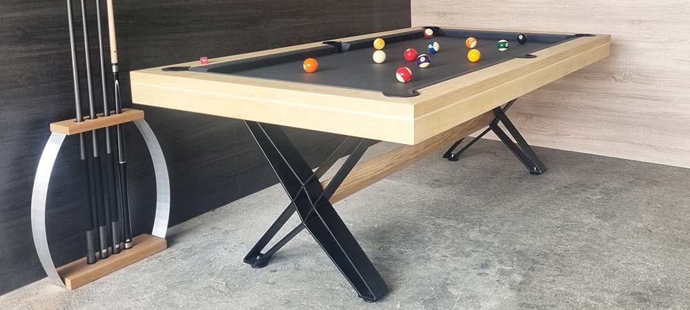 Jeu Billard de Table en Bois