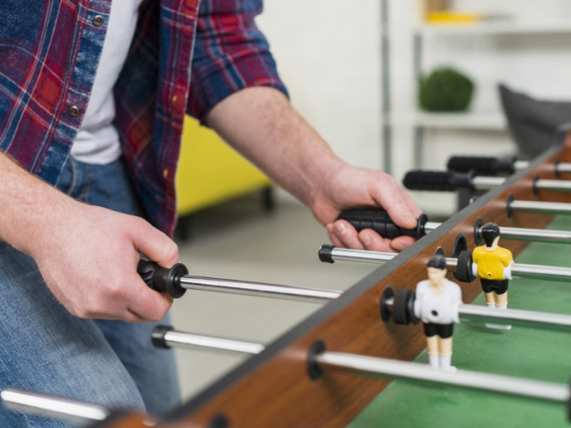 La technique du pull shot en baby foot