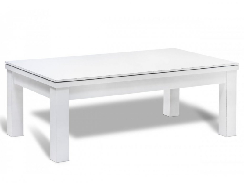 Toutes les tables de billard convertible blanc